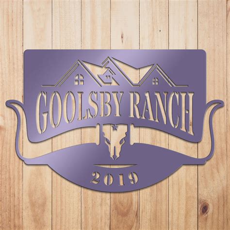 Custom Ranch Metal Sign by Craftmysgin – Craft My Sign