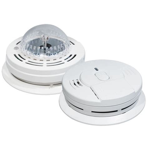 Kidde Smoke Alarm with Strobe Light : Hearing Impaired Alert Devices