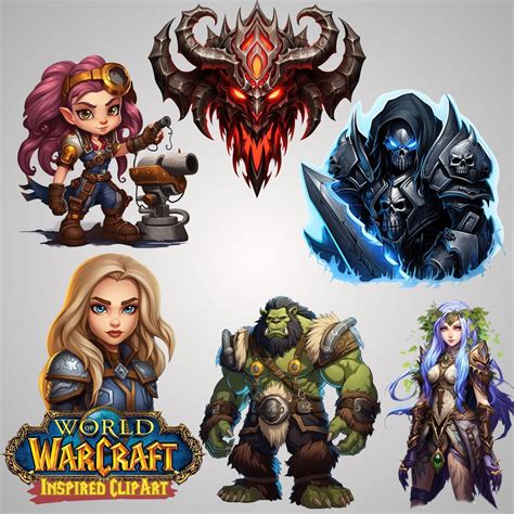 World of Warcraft Inspired Clipart 2, 37 Transparent PNG Images ...