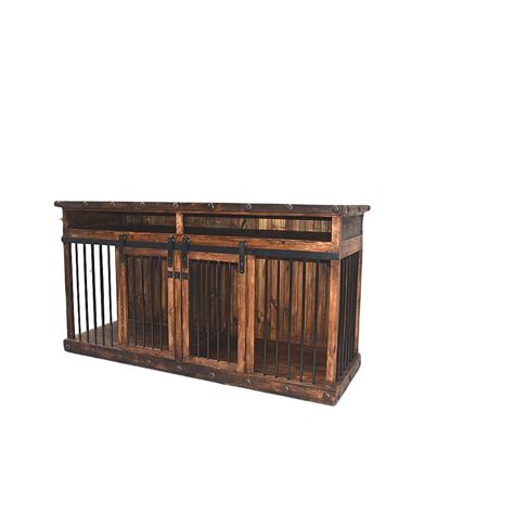 RUSTIC LARGE SIZE DOG CRATE – The Rustic Mile