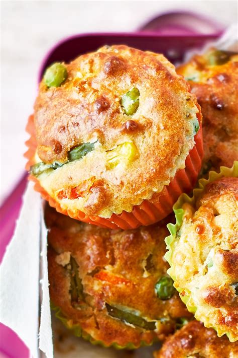 Savoury vegetable muffins - A Mummy Too