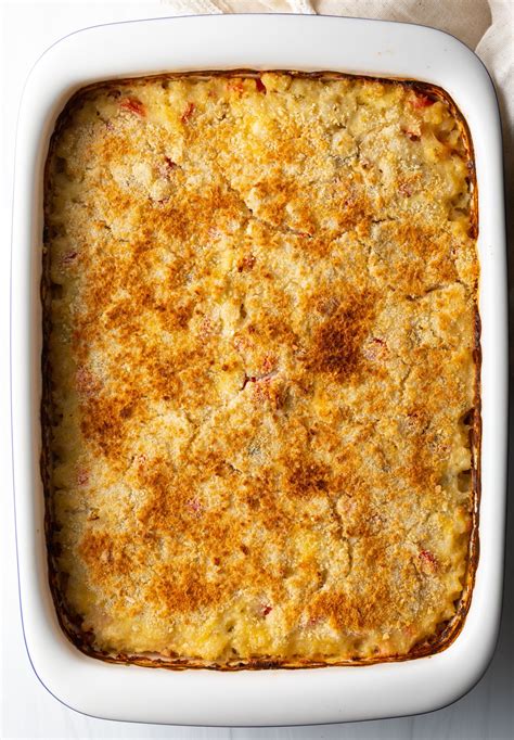 Top down baked hominy casserole. Hominy Casserole, Bean Casserole ...