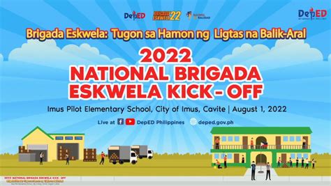 DepEd launches Brigada Eskwela 2022, promotes collaboration for Education Resiliency - Education ...