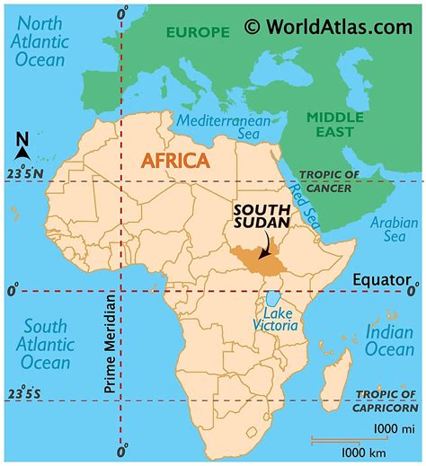 South Sudan Maps & Facts - World Atlas