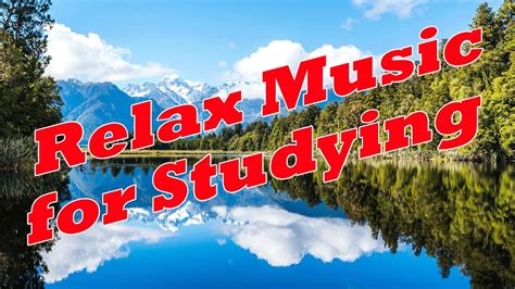 Relax Music for Studying - YouTube