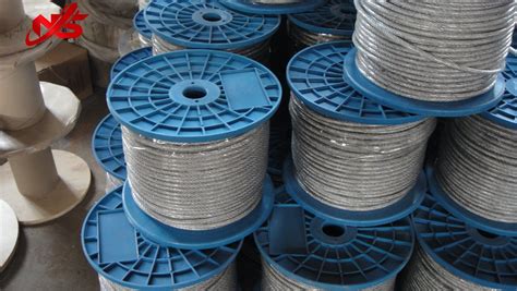 100% New White PVC Coated Galvanized 6X19 3.18mm Steel Wire Rope for Farm - China Steel Cable ...