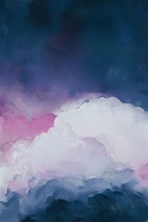 ABSTRACT ART CLOUD art prints prints wall art large wall | Etsy | Cloud painting, Cloud art ...