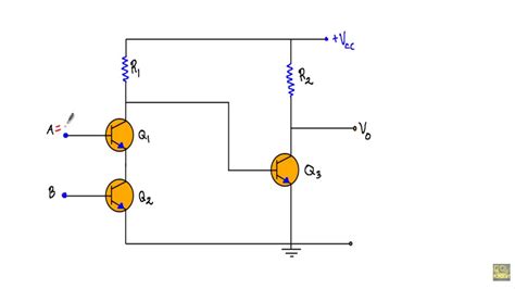 Transistor AND Gate - YouTube