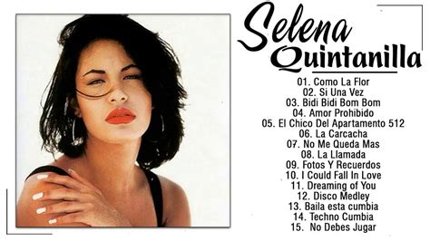 Selena Quintanilla 20 Grandes Éxitos - Selena Quintanilla Álbum mix ...