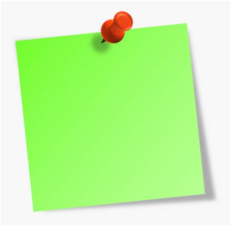 Post It Note Png - Sticky Note Clipart, Transparent Png - kindpng