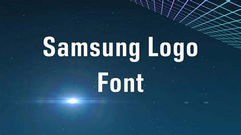 Samsung Logo Font Free Download