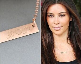 Dainty Coordinates Necklace Personalized Bar Necklace