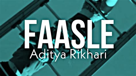 Aditya Rikhari. Faasle - YouTube