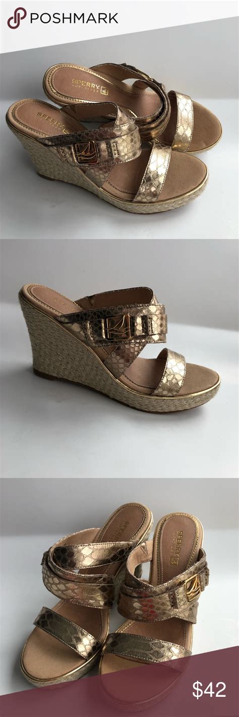 Sperry Top-Sider Wedge Sandals Women’s | Womens sandals, Wedge sandals ...