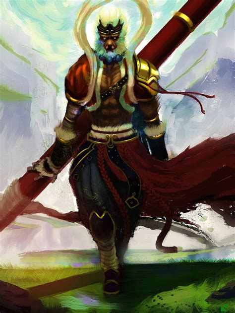 ArtStation - Sun Wukong, Patrick Cummins | Sun wukong, Monkey king, Marvel tribute