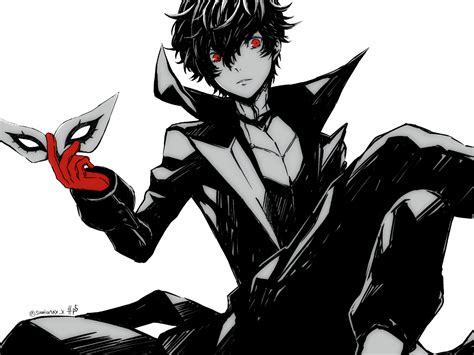 Joker (Persona 5) - Amamiya Ren - Wallpaper by Pixiv Id 3767451 ...