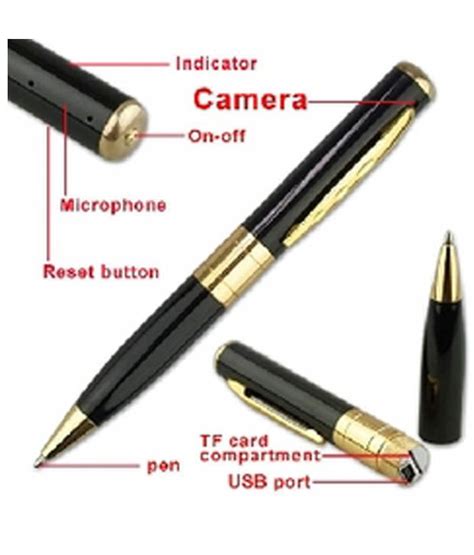 Mp10 Spy Pens Portable Hd Spy Pen Camera: Buy Online at Best Price in ...