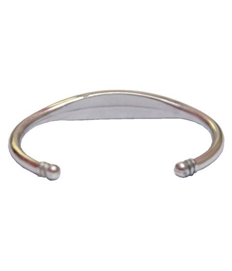 Men Style Silver Kada: Buy Men Style Silver Kada Online in India on Snapdeal