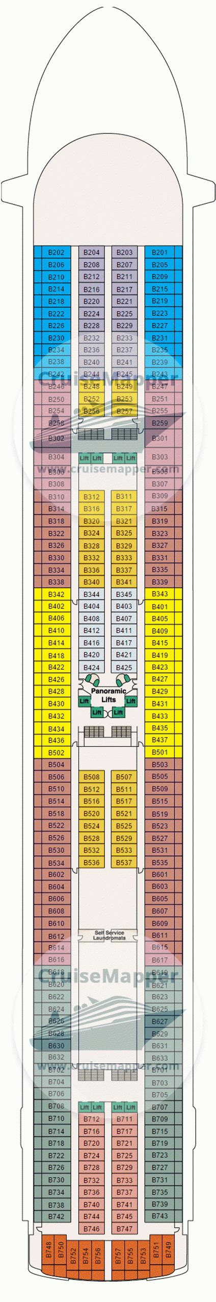 Ruby Princess deck 11 plan | CruiseMapper