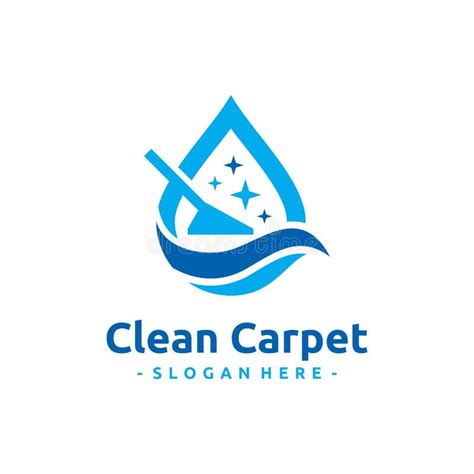 Clean carpet logo vector stock vector. Illustration of icon - 253934243