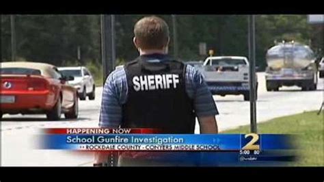 Teen charged for firing shot inside Conyers Middle School | WSB-TV