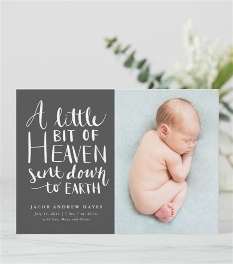 Baby Birth Announcements Quotes - resolutenessme