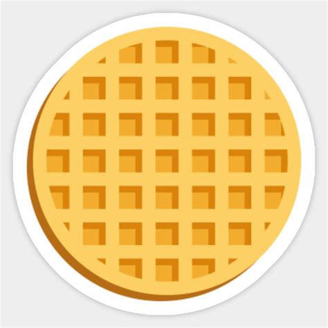 Waffle - Waffle - Sticker | TeePublic