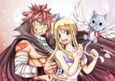 Natsu Dragneel And Lucy Heartfilia Fairy Tail Fairy Tail Pictures | Hot ...