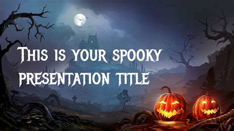 Halloween 2017 - Free PowerPoint Template & Google Slides Theme - Freebie Supply