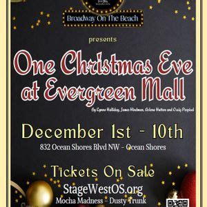 One Christmas Eve at Evergreen Mall, Ocean Shores Lions Club, December 1 2023 | AllEvents.in