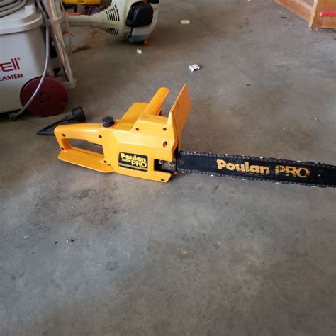 POULAN PRO ELECTRIC CHAINSAW - WORKING - Big Valley Auction