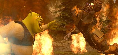 Shrek vs Thanos by Probroart95 on DeviantArt