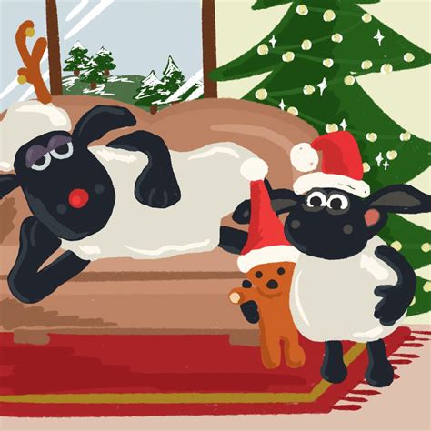 Shaun the sheep Christmas | Shaun the sheep, Sheep, Christmas