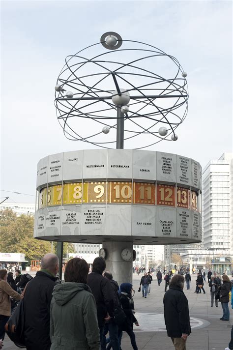 Free Stock image of World Time Clock, Alexanderplatz, Berlin | ScienceStockPhotos.com