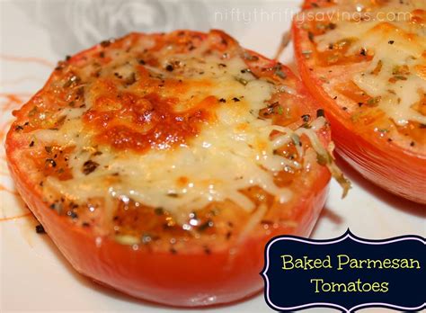 Baked Parmesan Tomatoes