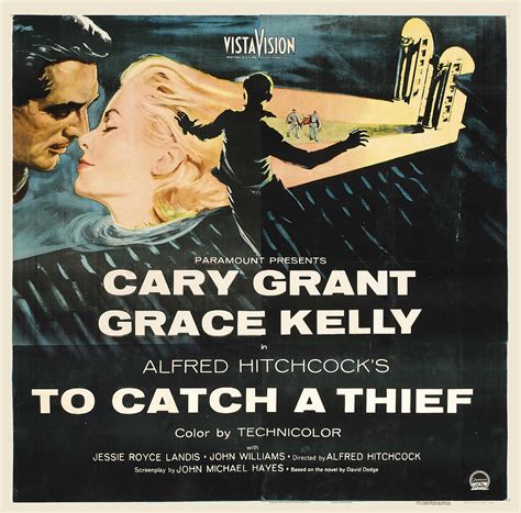 To Catch a Thief movie poster, 1955 Michael Hayes, To Catch A Thief, Mystery Romance, Movie ...