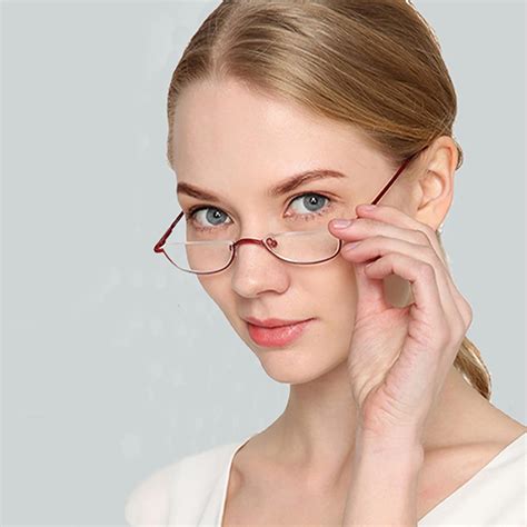 Half Moon Reading Glasses UK | Readers half glasses +1 1.5 2 2.5 3 3.5