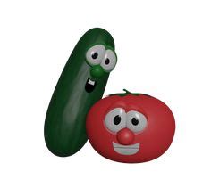 24 VeggieTales Renders Blender Models ideas | veggietales, blender models, veggie tales