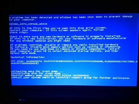 Blue Screen (BSOD) showed up? Check this topic. - HP Support Community ...