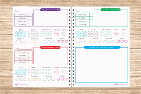 Mental Health Diary Journal