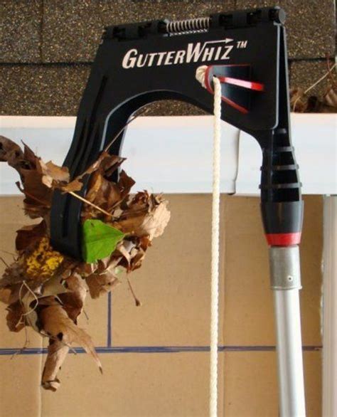 GutterWhiz DIY Gutter Cleaner | Cleaning gutters, Gutter cleaner, Diy gutters