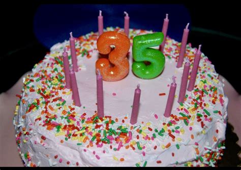 35 Birthday Cake