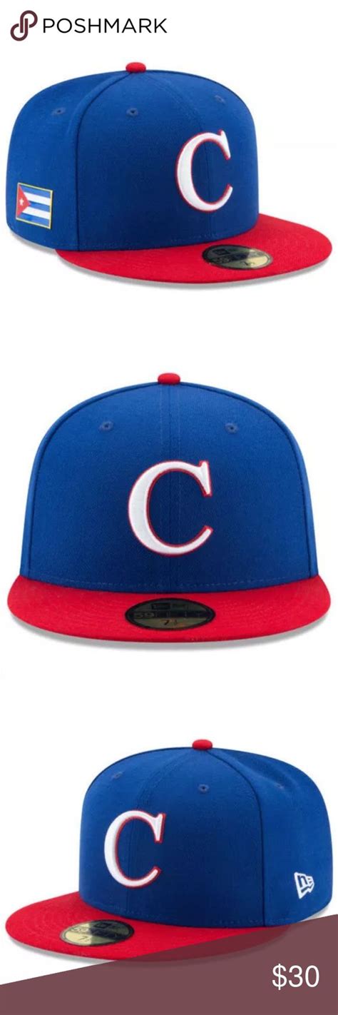 New Era World Baseball Classic Cuba 59Fifty Hat Material: 100% ...