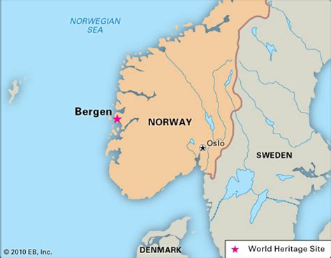 Bergen | Fjords, Hanseatic League, Bryggen | Britannica