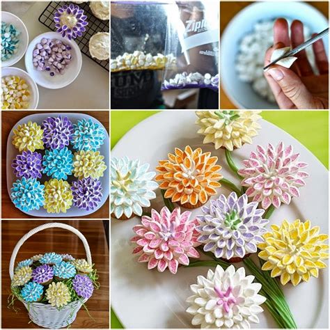 DIY Marshmallow Flower Cupcakes | Creative Ideas