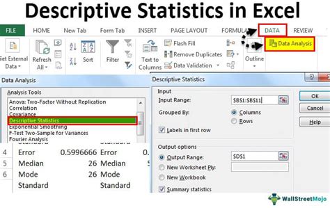 Descriptive Statistics Excel - buickcafe.com