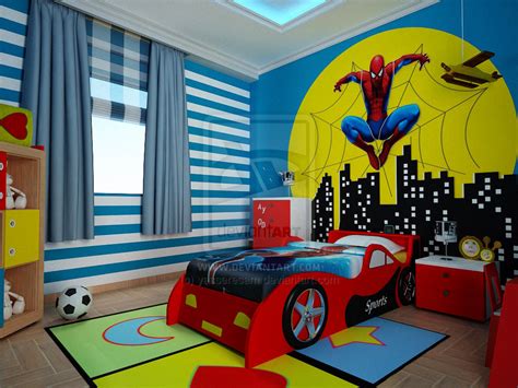 Spiderman Wallpaper for Kids Room - WallpaperSafari