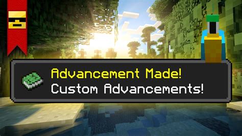 Custom Advancements Tutorial (CUSTOM ACHIEVEMENTS) [BROKEN] | Minecraft - YouTube