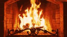 Burning Fireplace Fire GIF - Burning Fireplace Fire Logs - Discover ...