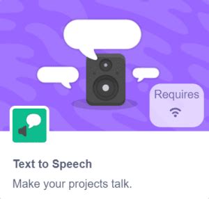 speak () - PictoBlox Block | Text to Speech